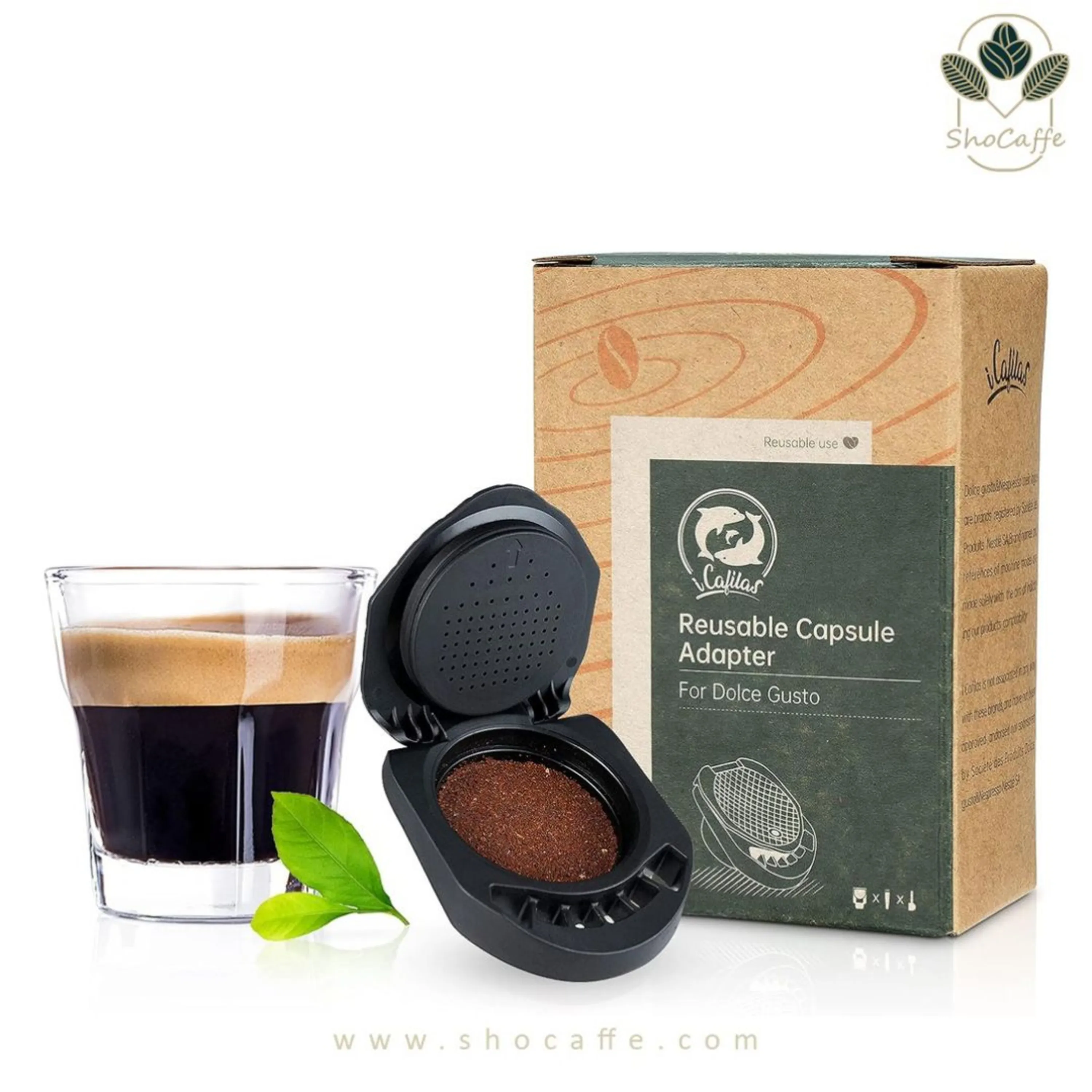 کپسول قابل شارژ دولچه گوستو Adaptor for Dolce Gusto HLB04